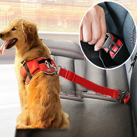 Heaven For Pets Adjustable Pet Cat and Dog Car Seat Belt